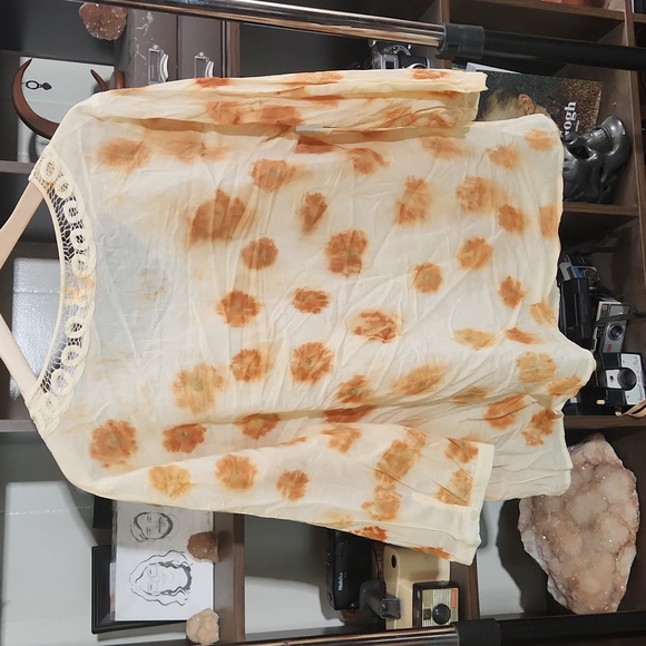 🌼 3X Custom Eco-Dyed Blouse - Picture 7 of 7